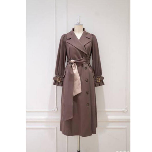 Her lip to - herlipto Belted Dress Trench Coat