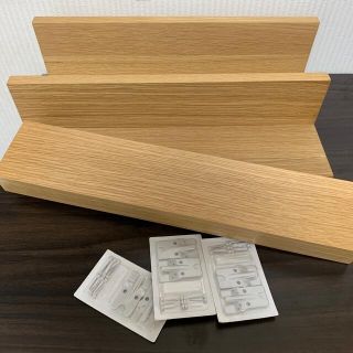 ムジルシリョウヒン(MUJI (無印良品))の無印良品　壁に付けられる家具3点(棚/ラック/タンス)