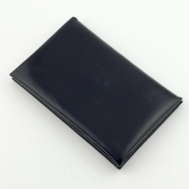 新品 匿名配送 コインケース 本革 カード ケース 薄い 小銭入れ ブラック メンズのファッション小物(コインケース/小銭入れ)の商品写真