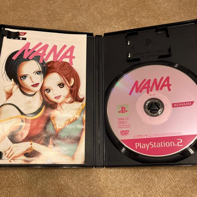 PlayStation2(プレイステーション2)のNANA PS2 エンタメ/ホビーのゲームソフト/ゲーム機本体(家庭用ゲームソフト)の商品写真