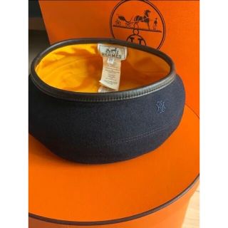 エルメス(Hermes)の【美品】エルメス　ベレー帽(ハンチング/ベレー帽)