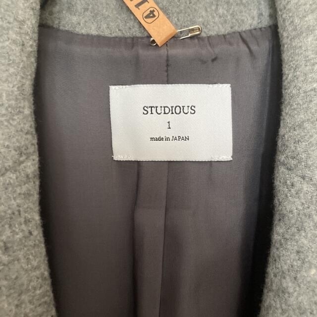 STUDIOUS(ステュディオス)の値下げ⭐︎studious チェスターコート レディースのジャケット/アウター(チェスターコート)の商品写真