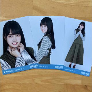 ノギザカフォーティーシックス(乃木坂46)の賀喜遥香 生写真 キルティング　コンプ(アイドルグッズ)