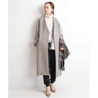 イエナ(IENA)のkei様専用 未使用品　イエナ MANTECO ノーカラー コート 34(ロングコート)