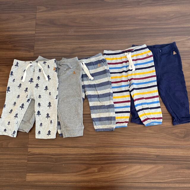 babyGAP(ベビーギャップ)のbaby GAP ズボン　5枚セット　80  キッズ/ベビー/マタニティのベビー服(~85cm)(パンツ)の商品写真