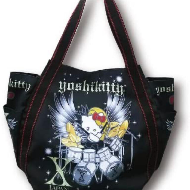 サンリオ(サンリオ)のX JAPAN YOSHIKI ヨシキティWe Are Xバルーントートバッグ レディースのバッグ(トートバッグ)の商品写真