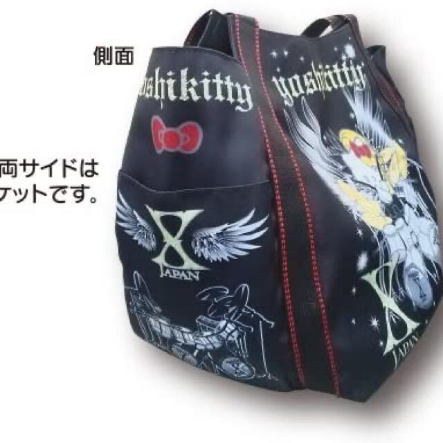 サンリオ(サンリオ)のX JAPAN YOSHIKI ヨシキティWe Are Xバルーントートバッグ レディースのバッグ(トートバッグ)の商品写真