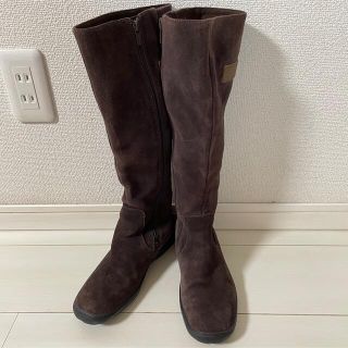 ティンバーランド(Timberland)のTinberland ティンバーランド　ロングブーツ ブラウン 本革サイズ6W (ブーツ)