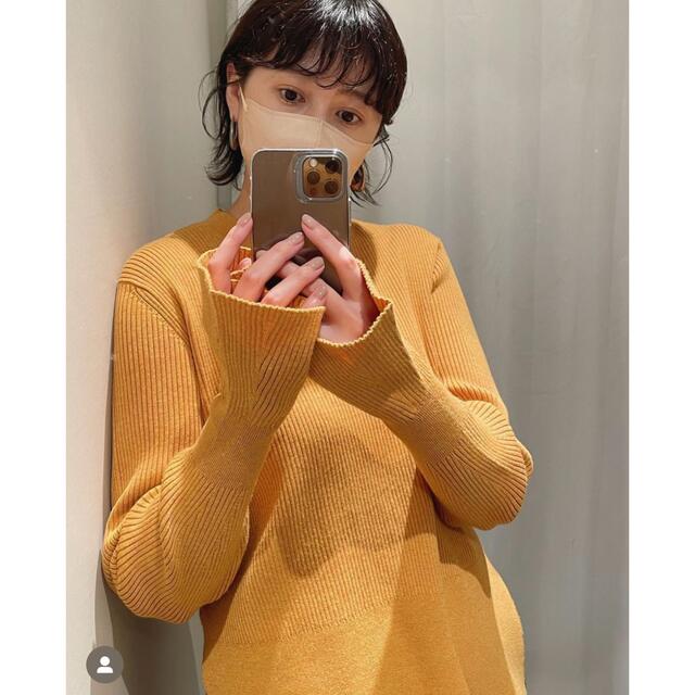 MANOF FLARE CUFF KNIT TOPS