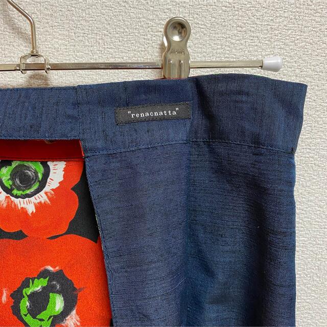 【お値下げ】renacnatta/レナクナッタ　リバーシブルスカート レディースのスカート(ひざ丈スカート)の商品写真