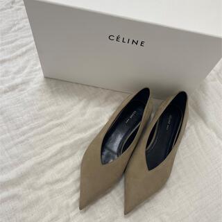 セリーヌ(celine)の♡新品未使用♡セリーヌ　レア旧デザイン　フラットシューズ　36(ハイヒール/パンプス)