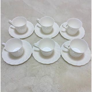 ニッコー(NIKKO)のコーヒーカップ  NIKKO FINE BONE CHINA ソーサーセット(グラス/カップ)