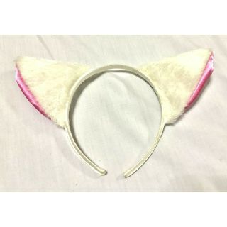 一度使用　ネコ耳カチューシャ　ハロウィン　コスプレ　ねこみみ　メイド　フェス　イ(小道具)