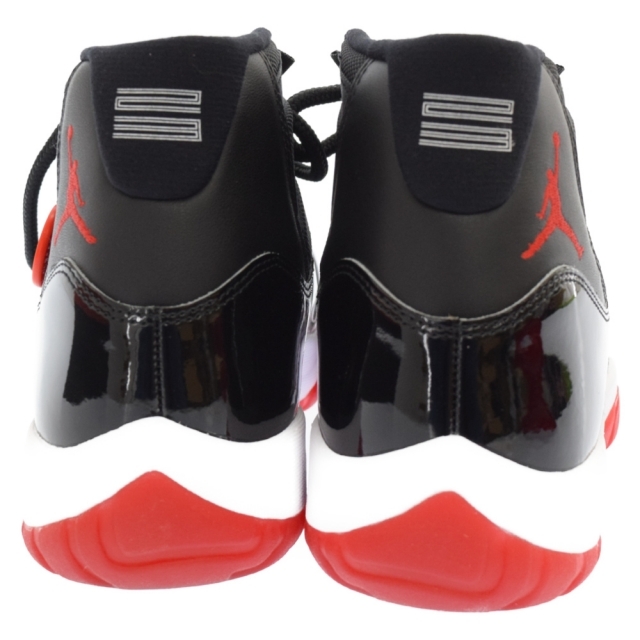 NIKE ナイキ AIR JORDAN 11 RETRO BRED エアジョーダン11 レトロ ブレッド ハイカットスニーカー レッド/ブラック US11 378037-061 3