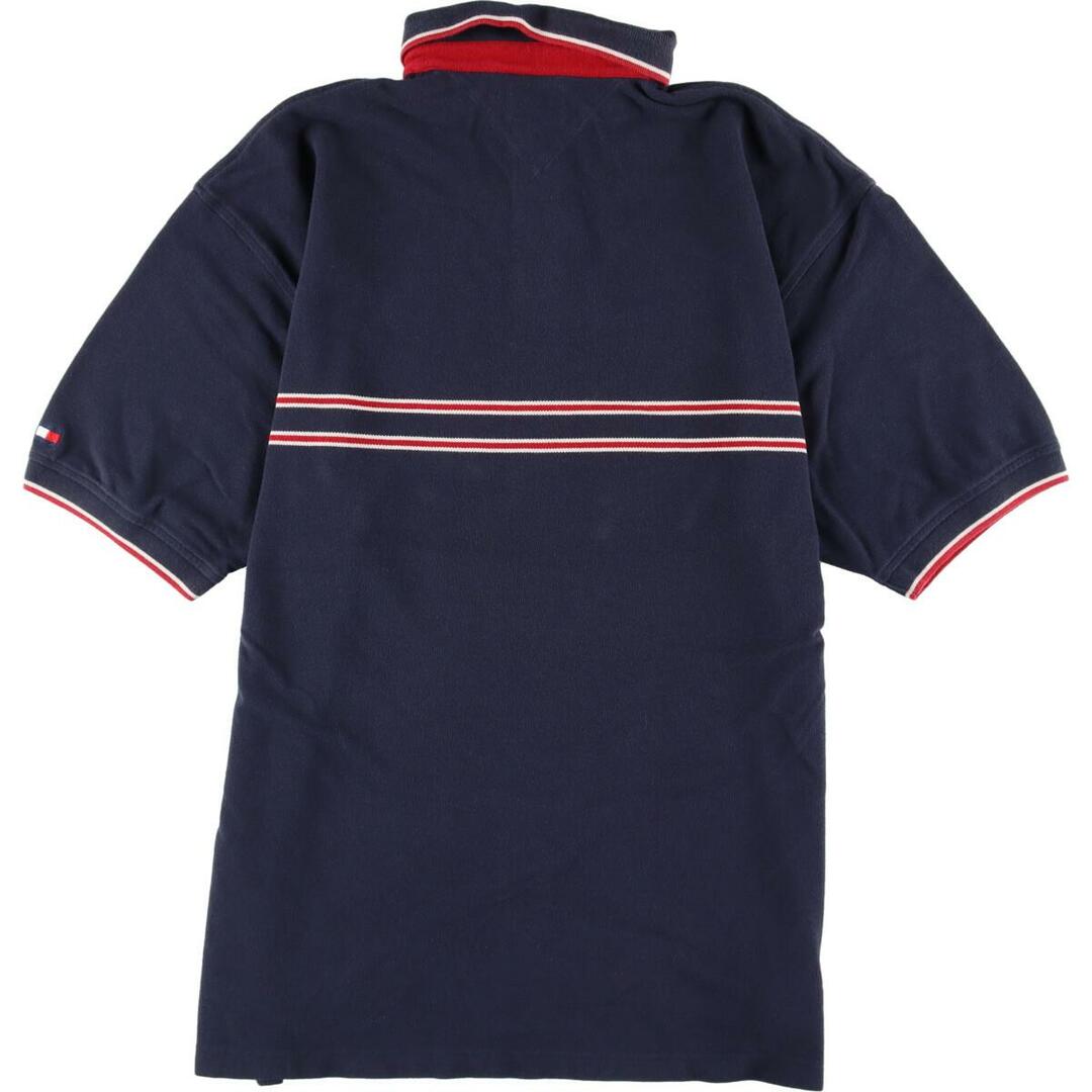 TOMMY HILFIGER(トミーヒルフィガー)の古着 トミーヒルフィガー TOMMY HILFIGER 半袖 ポロシャツ メンズL /eaa234702 メンズのトップス(ポロシャツ)の商品写真