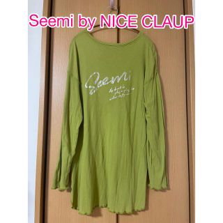 ワンアフターアナザーナイスクラップ(one after another NICE CLAUP)のSeemi by NICE CLAUP バックプリントT(Tシャツ(長袖/七分))