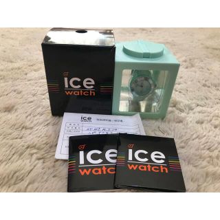 アイスウォッチ(ice watch)のice watch ミントグリーン(腕時計)