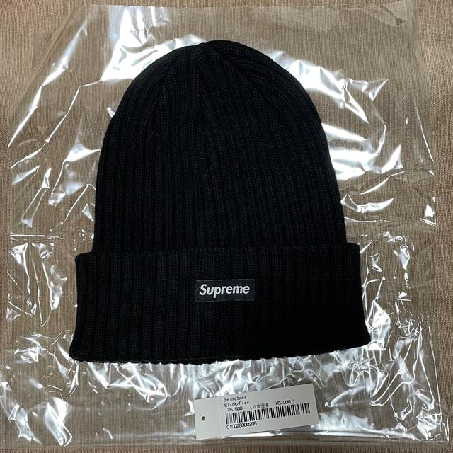 Supreme Overdyed Beanie Black 22ss