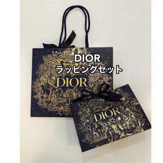クリスチャンディオール(Christian Dior)のクリスチャンディオール  Dior クリスマス ショッパー ラッピング ホリデー(ショップ袋)