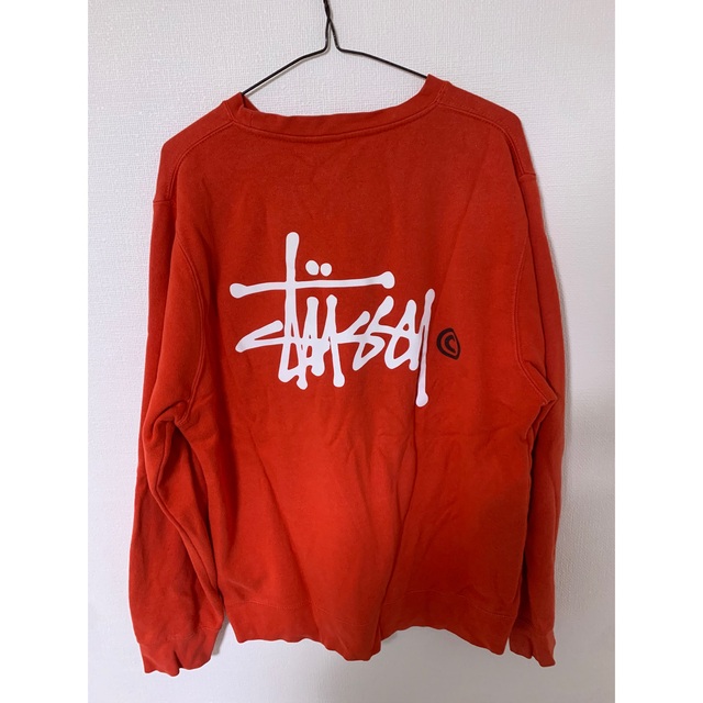 STUSSY(ステューシー)のstussy黒&赤トレーナー/coco様専用 メンズのトップス(スウェット)の商品写真