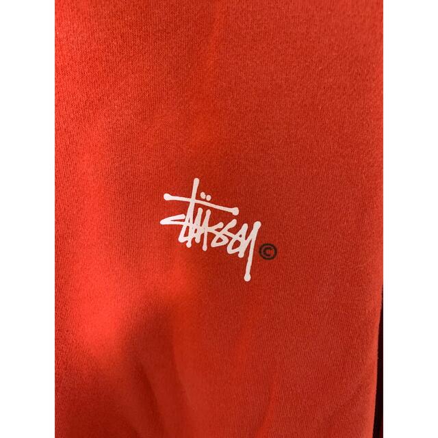 STUSSY(ステューシー)のstussy黒&赤トレーナー/coco様専用 メンズのトップス(スウェット)の商品写真