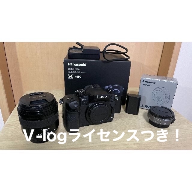 Panasonic DMC−GH4 DMC-GH4-K レンズ付き 動画撮影仕様 dinaslh