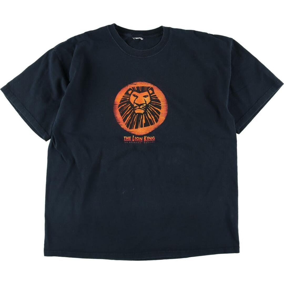 THE LION KING ライオンキング ミュージカル プリントTシャツ メンズM /eaa240515