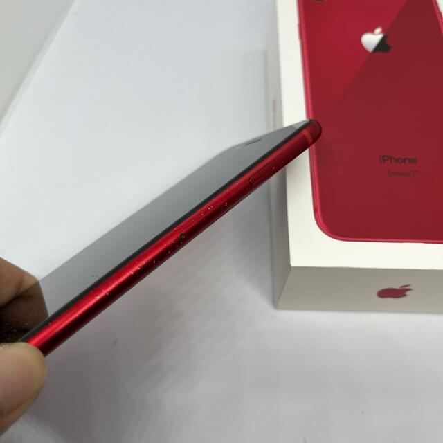 iPhone(アイフォーン)のiPhone7 red 64GB 中古品 スマホ/家電/カメラのスマートフォン/携帯電話(スマートフォン本体)の商品写真