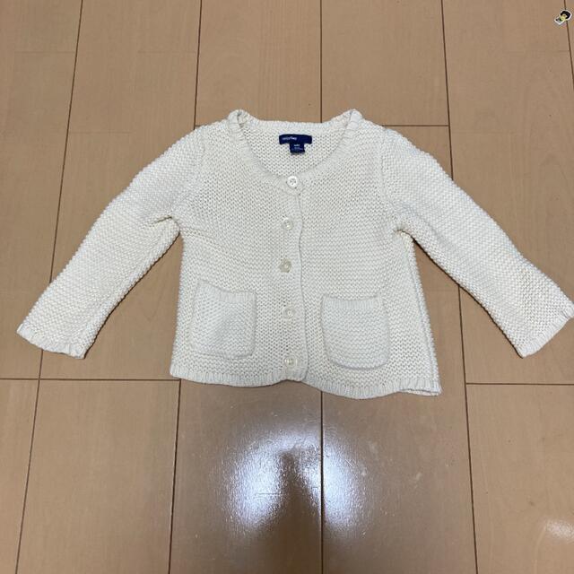 babyGAP(ベビーギャップ)のベビーギャップ　カーディガン　アウター　80  キッズ/ベビー/マタニティのベビー服(~85cm)(ニット/セーター)の商品写真