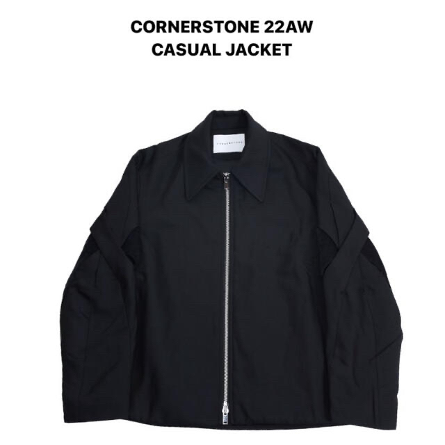 cornerstone 22aw casual jacket 46 の通販 by A|ラクマ