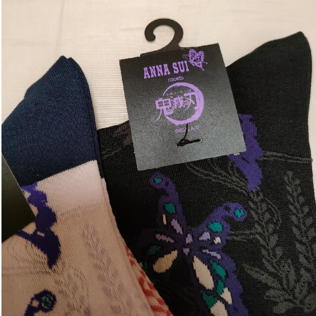 ANNA SUI(アナスイ)のジュリエット様専用【新品２足】ANNA SUI×鬼滅の刃ソックス レディースのレッグウェア(ソックス)の商品写真