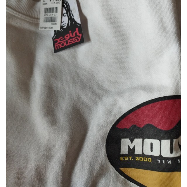 トレーナー/スウェット XG MULTI PRINT プルオーバー moussy xgirl