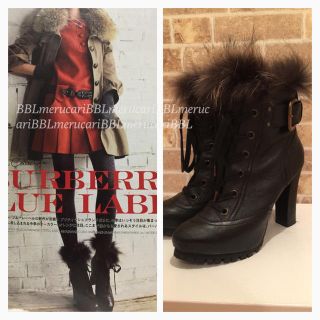 バーバリー(BURBERRY) ブルーレーベル ブーツ(レディース)の通販 8点 ...