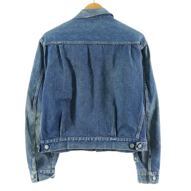 50年代 リーバイス Levi's 507XX セカンド 2nd ハンドペイント デニムジャケット Gジャン メンズM ヴィンテージ /eaa236697 1