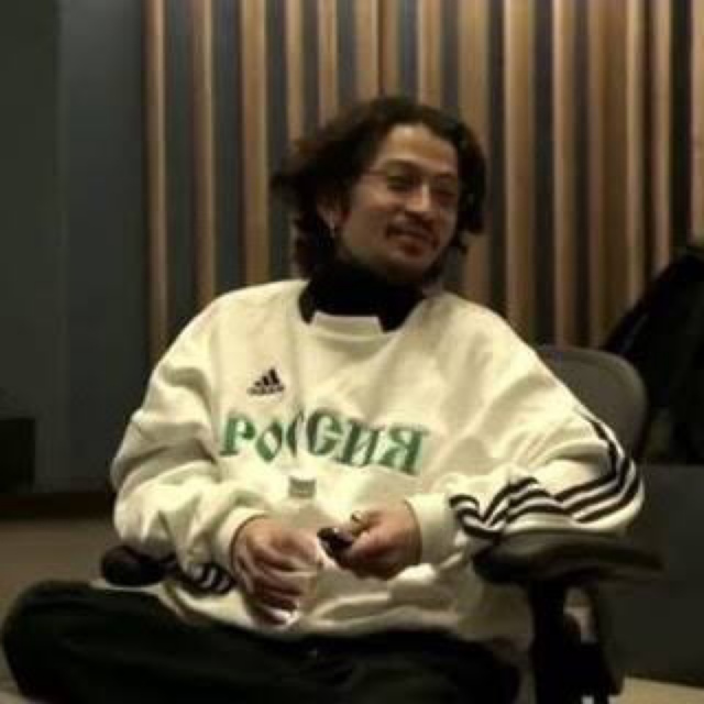 常田大希着用gosha rubchinskiy adidasコラボ