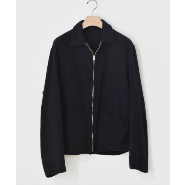 COMOLI - COMOLI 22AW 縮絨ウールジップショートジャケット COMOLI - COMOLI 22AW 縮絨ウールジップショートジャケット