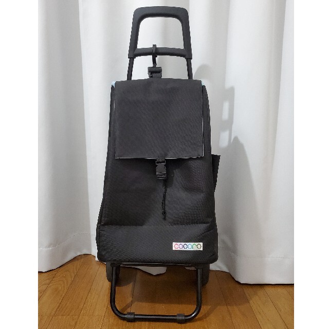 【中古】ショッピングカート40L　COCORO インテリア/住まい/日用品の日用品/生活雑貨/旅行(日用品/生活雑貨)の商品写真