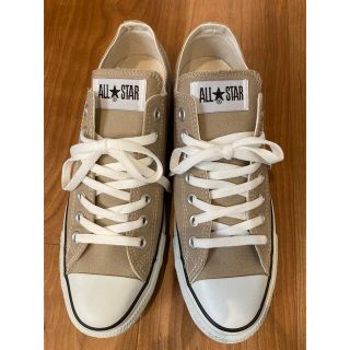 コンバース(CONVERSE)のコンバース　オールスター　ベージュ　27.0cm(スニーカー)