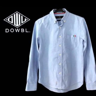 ダブル(DOWBL)のDOWBL ダブル シャツ メンズ 44 ワイシャツ 長袖 トップス ブルー(シャツ)