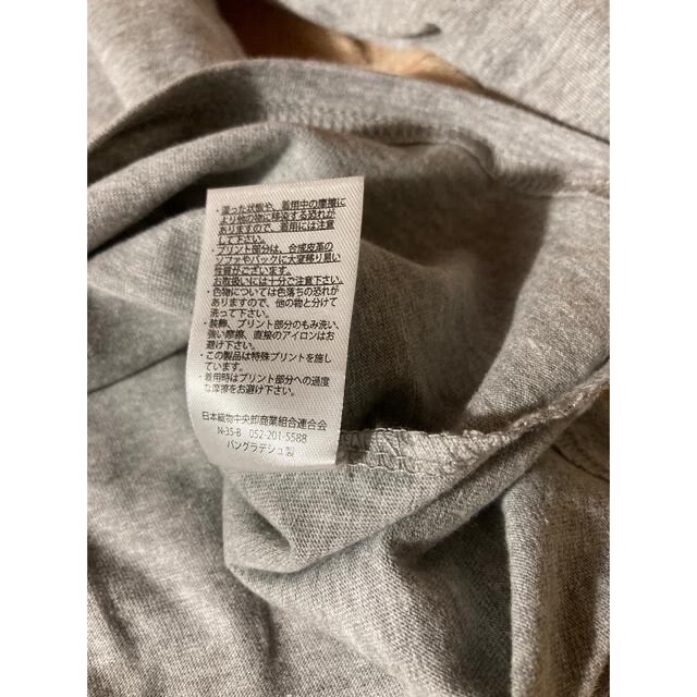 しまむら(シマムラ)の長袖　グレー メンズのトップス(Tシャツ/カットソー(七分/長袖))の商品写真