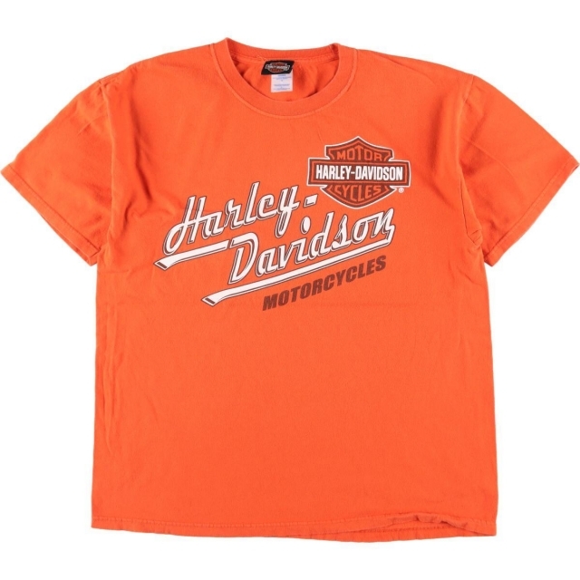 ハーレーダビッドソン Harley-Davidson モーターサイクル バイクTシャツ メンズL /eaa242863