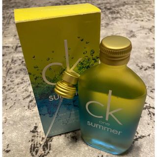 シーケーカルバンクライン(ck Calvin Klein)のCk one summer カルバンクライン　100ml 未使用品(ユニセックス)