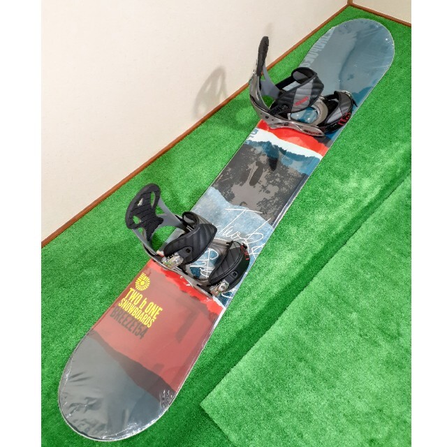 ボードTWO b ONE SNOWBOARDS(新品)×ビンディングBURTON - ボード