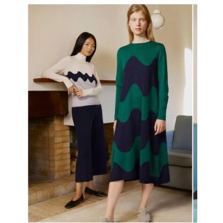 マリメッコ(marimekko)のUNIQLO marimekko マリメッコ 日本未発売 ニットワンピース(ひざ丈ワンピース)