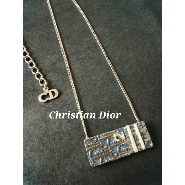 Christian Dior - Dior　ディオール　トロッター　ネックレス　ブルー