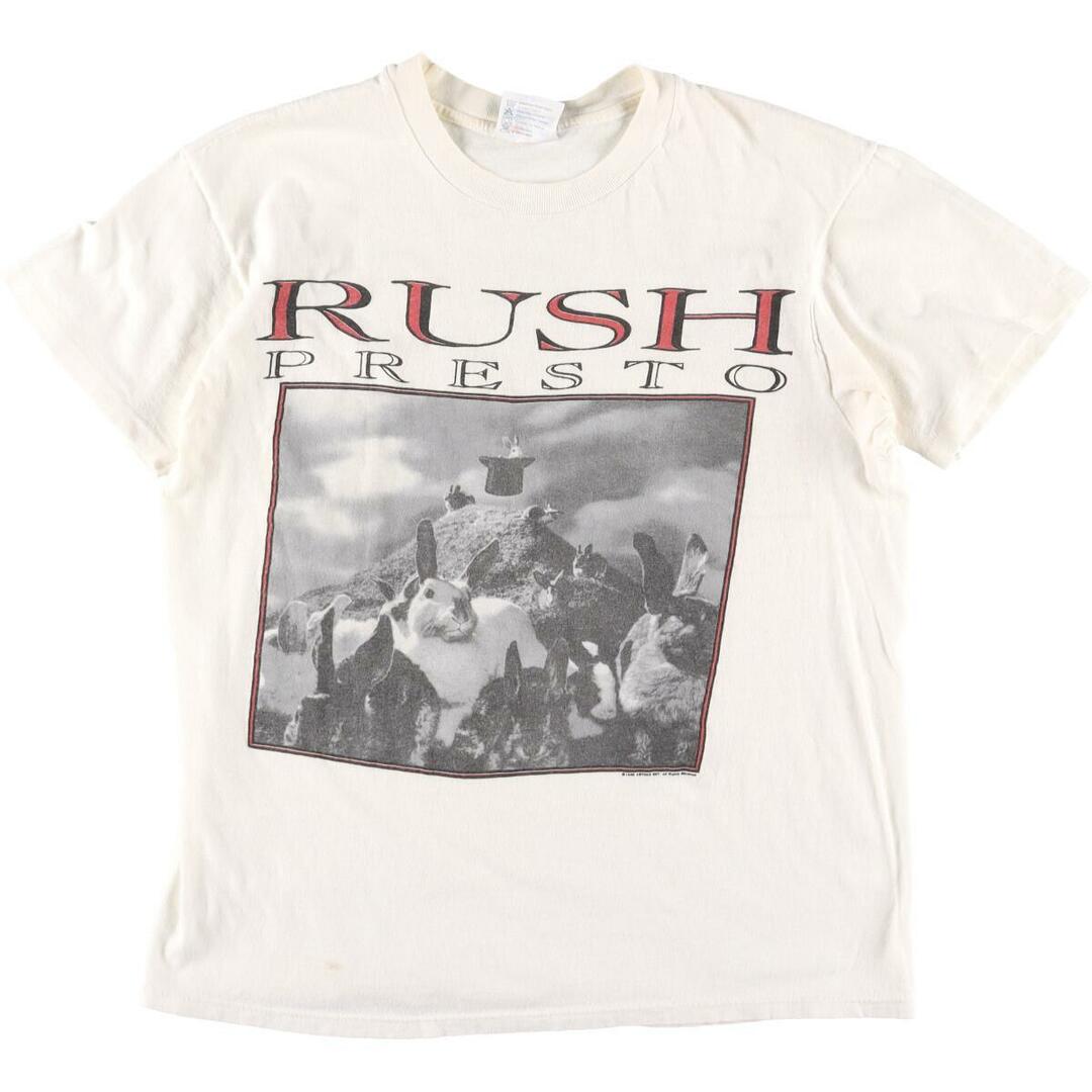 80s RUSH バンド Tシャツ　ラッシュ