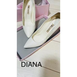 ダイアナ(DIANA)のダイアナ　白　パンプス(ハイヒール/パンプス)