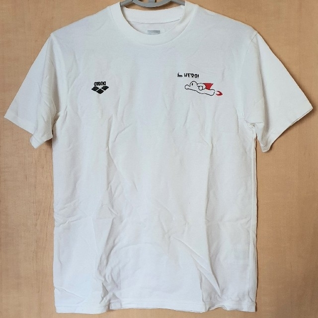 arena(アリーナ)のアリーナ アリーナ君 半袖Ｔシャツ XS ２枚セット 新品 未使用 紙タグ付き メンズのトップス(Tシャツ/カットソー(半袖/袖なし))の商品写真