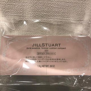 ジルスチュアート(JILLSTUART)のサンプル JILLSTUART ジルスチュアート クッションファンデ 103(ファンデーション)