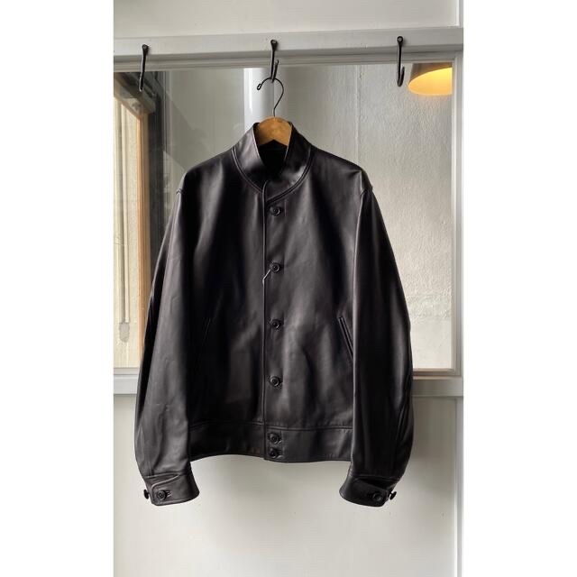 最旬ダウン COMOLI - COMOLI シープスキンライダースジャケット